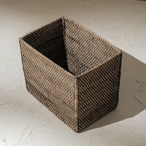 Rattan storage baskets - Different sizes and colours! - Coastal Villa Homeware
